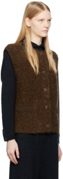 Cordera Brown Waistcoat Vest
