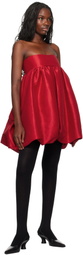 Kika Vargas SSENSE Exclusive Red Crie Minidress