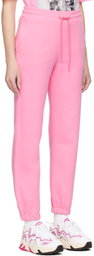 MSGM Pink Printed Lounge Pants