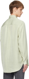 FORMA Green Fluid Pocket Shirt
