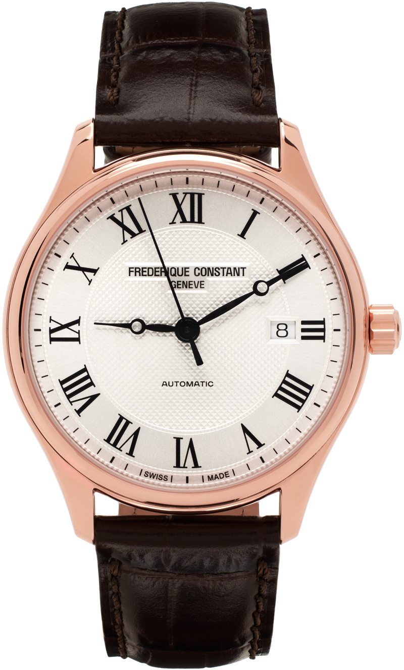 Photo: Frédérique Constant Brown & Rose Gold Classics Automatic Watch