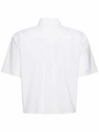 THEORY Boxy Cotton Blend Shirt