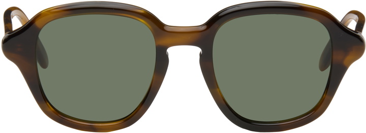 Photo: LOEWE Brown Alpha Slim Sunglasses