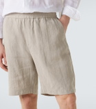 Sunspel Linen shorts