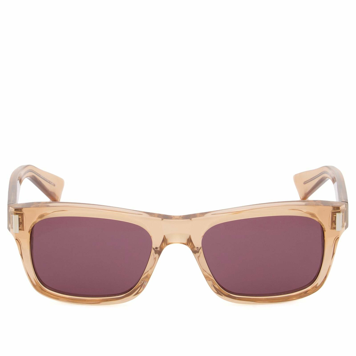 Saint Laurent Sunglasses Saint Laurent SL 83 Sunglasses in Yellow/Violet 