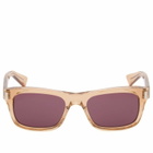 Saint Laurent Sunglasses Saint Laurent SL 83 Sunglasses in Yellow/Violet 