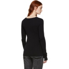 Olivier Theyskens Black Kain Pullover