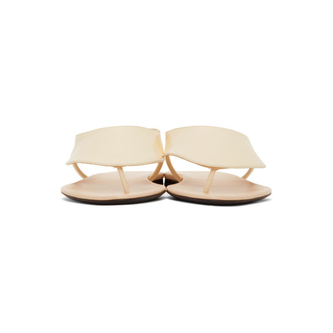 The Row Off White Ravello Sandals The Row