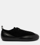 Proenza Schouler Arcadia suede and leather sneakers