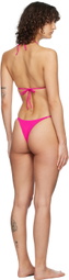 Louisa Ballou Pink Mini Ring Bikini