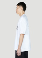 Balenciaga - Painted Logo T-Shirt in White