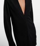 The Row Cassin draped maxi dress
