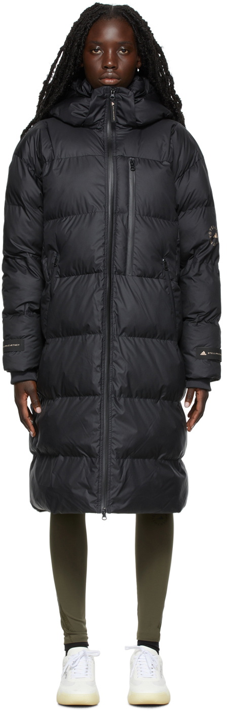 adidas by Stella McCartney Quilted Long Puffer Coat adidas by Stella McCartney