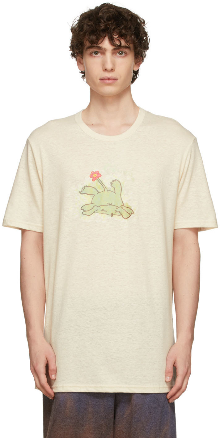 Collina Strada WhiteStar Tシャツ S ウォンビン着