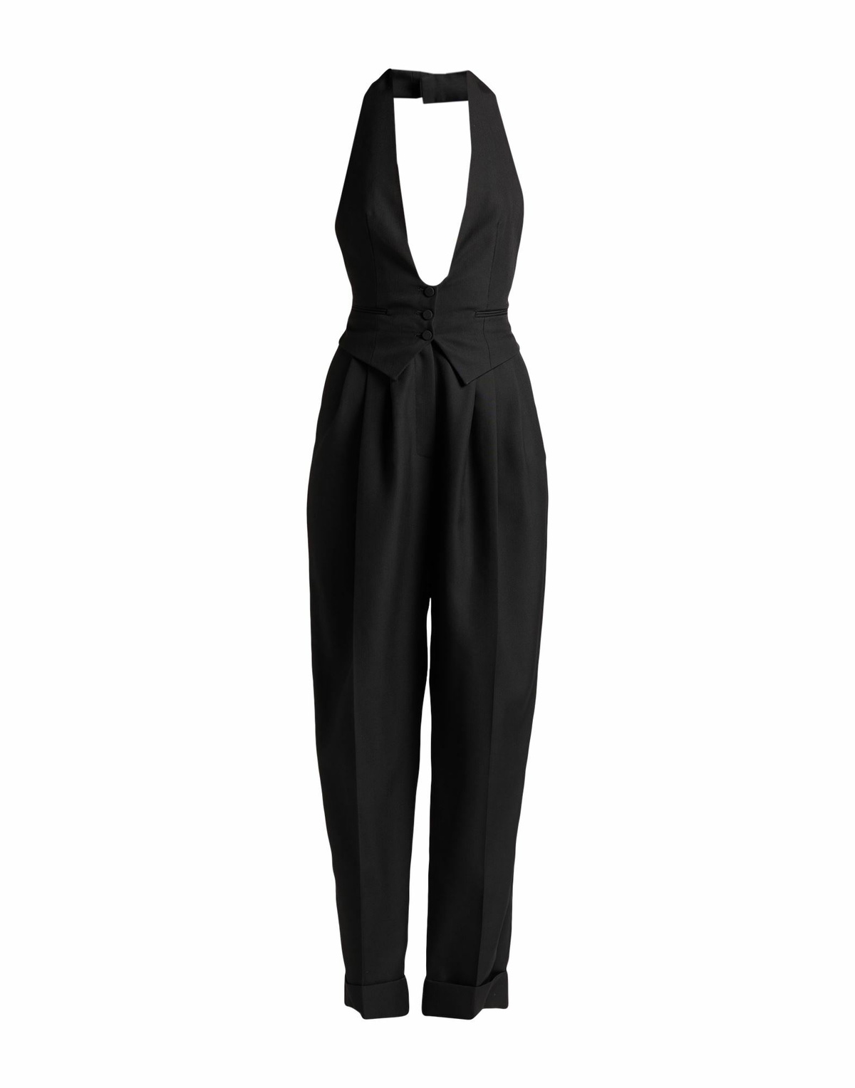 Alexandre Vauthier Womens Jumpsuit in Black