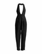 Alexandre Vauthier Womens Jumpsuit in Black