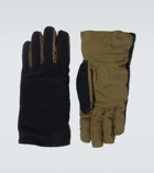 Loro Piana Cashmere-trimmed gloves