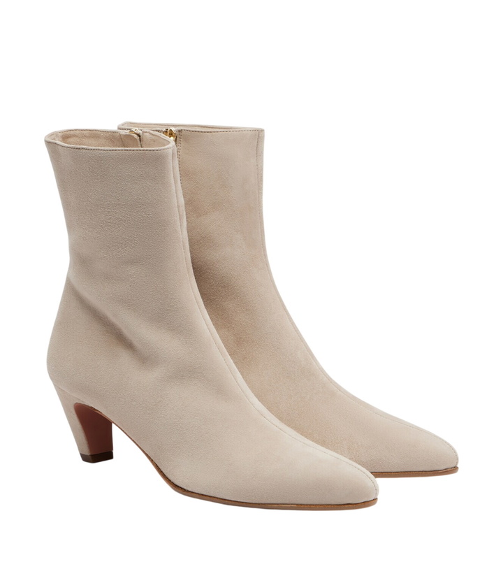 Photo: Aquazzura Sloan suede ankle boots
