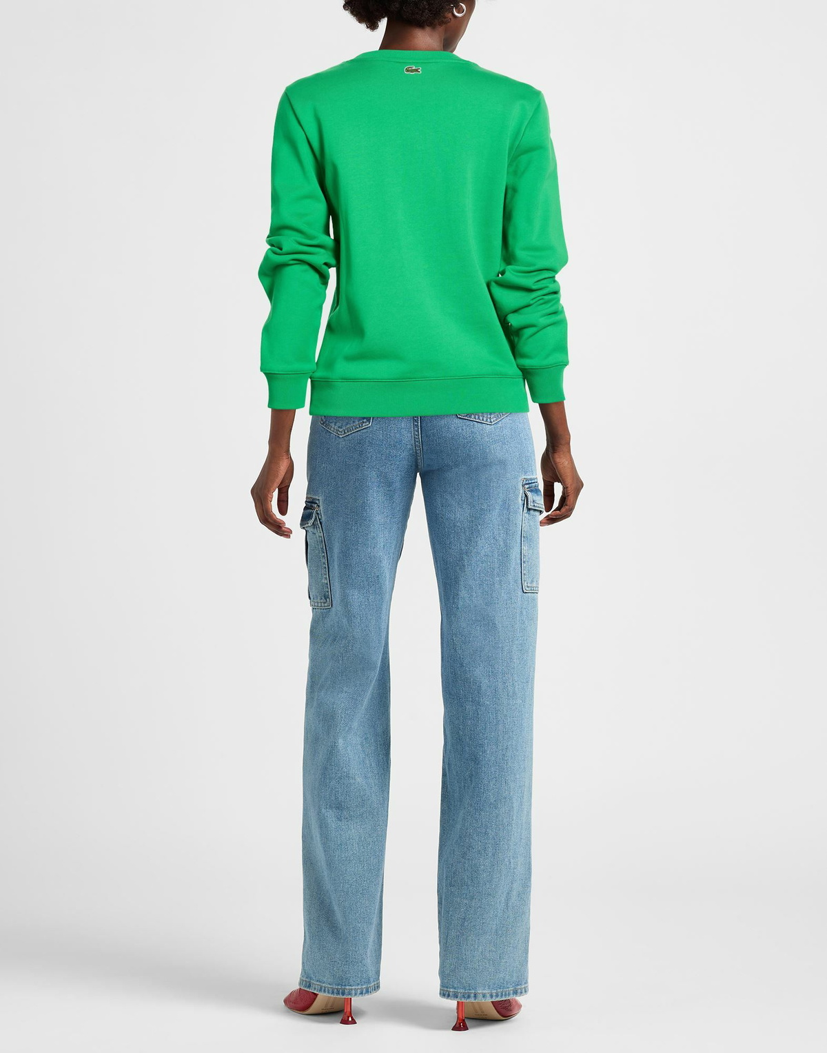 Lacoste Womens Sweatshirt in Green