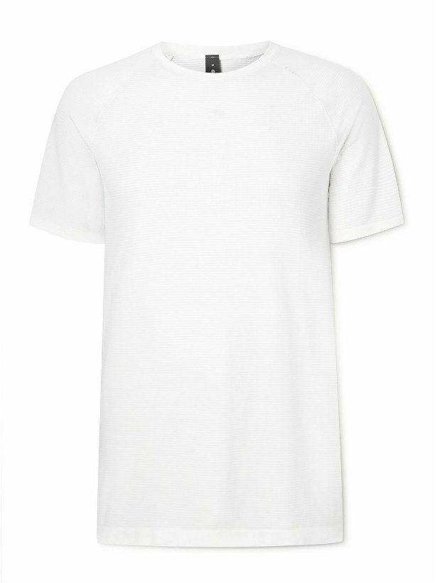 Photo: Lululemon - Metal Vent Tech 2.5 Stretch-Jersey T-Shirt - White