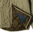 Barbour Men's Quibb Quilt Jacket in Light Moss/Ivy