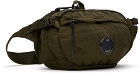 C.P. Company Khaki Nylon B Crossbody Bag