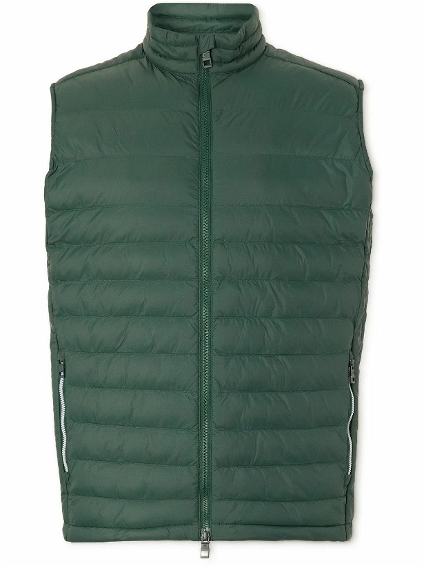 Photo: Peter Millar - All Course Quilted Shell Golf Gilet - Green