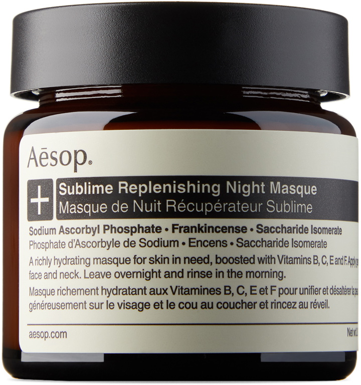 Photo: Aesop Sublime Replenishing Night Masque, 60 mL