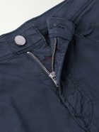 Incotex - Division Straight-Leg Cotton-Blend Shorts - Blue