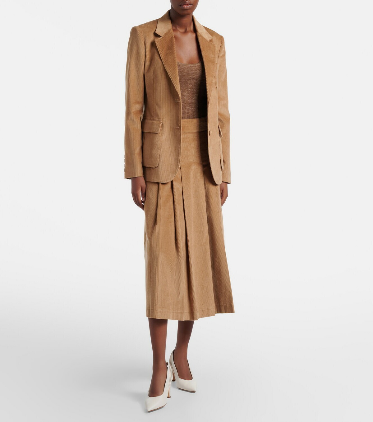 Gabriela Hearst Cinxia cashmere, silk, and hemp tank top