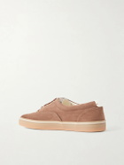 Brunello Cucinelli - Suede Sneakers - Brown