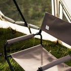 Snow Peak Men's Folding Chair in Grey 