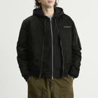 Avirex Men's USA MA-1 Jacket in Black