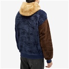 Polo Ralph Lauren Men's High Pile Fleece Hoodie in Winter Cream Multi