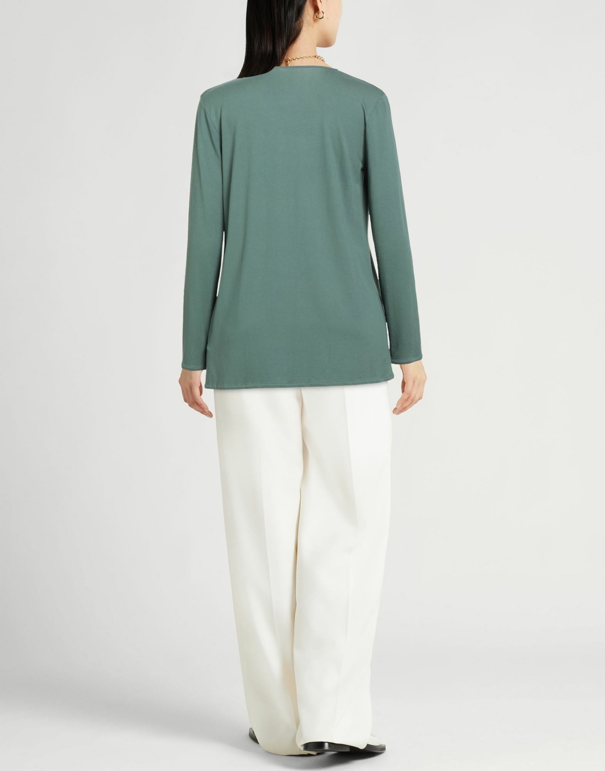 Majestic Filatures Womens Cardigan in Green