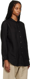 Engineered Garments Black Rounded Collar Shirt