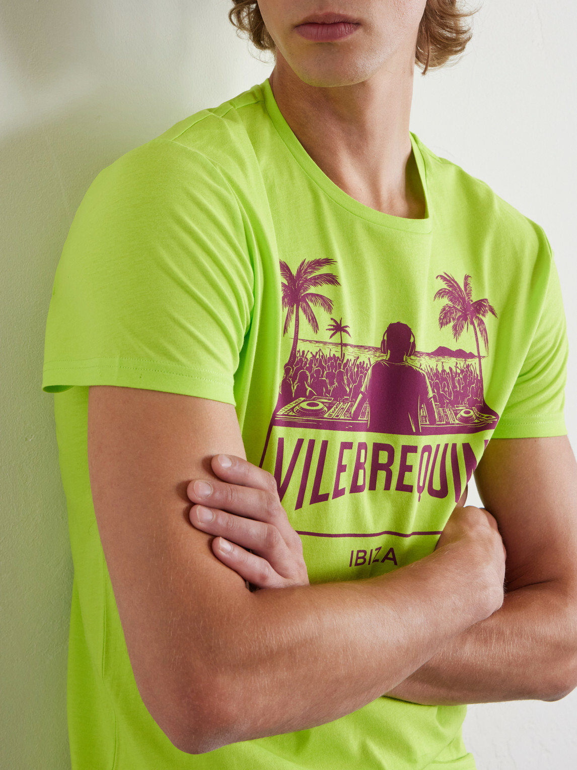 Vilebrequin - Thom City Logo-Print Cotton-Jersey T-Shirt - Green
