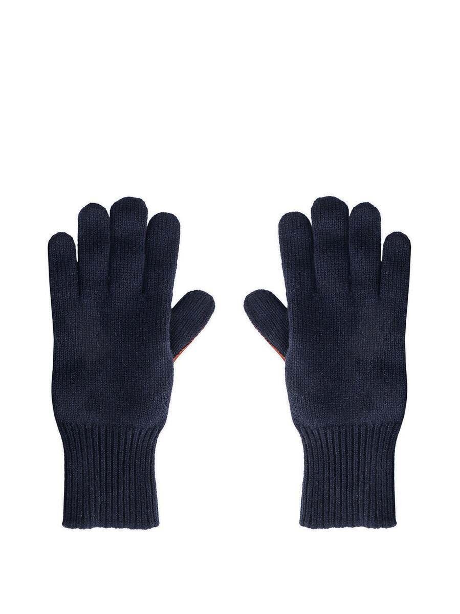 Photo: Brunello Cucinelli   Gloves Blue   Mens
