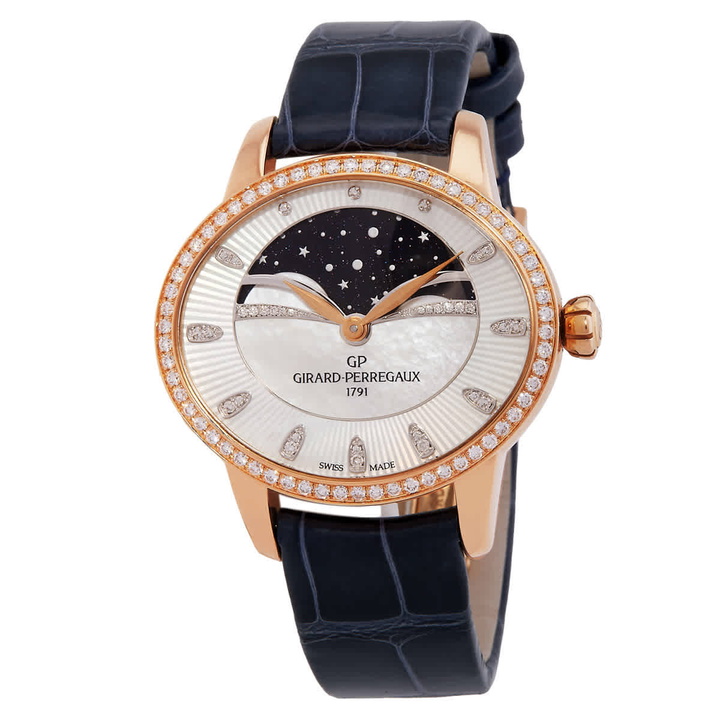 Photo: Girard Perregaux Cat's Eye Celestial Chronograph Automatic Diamond Ladies Watch 80496D52A751-CK4A