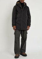 Ten C Hooded Parka Black