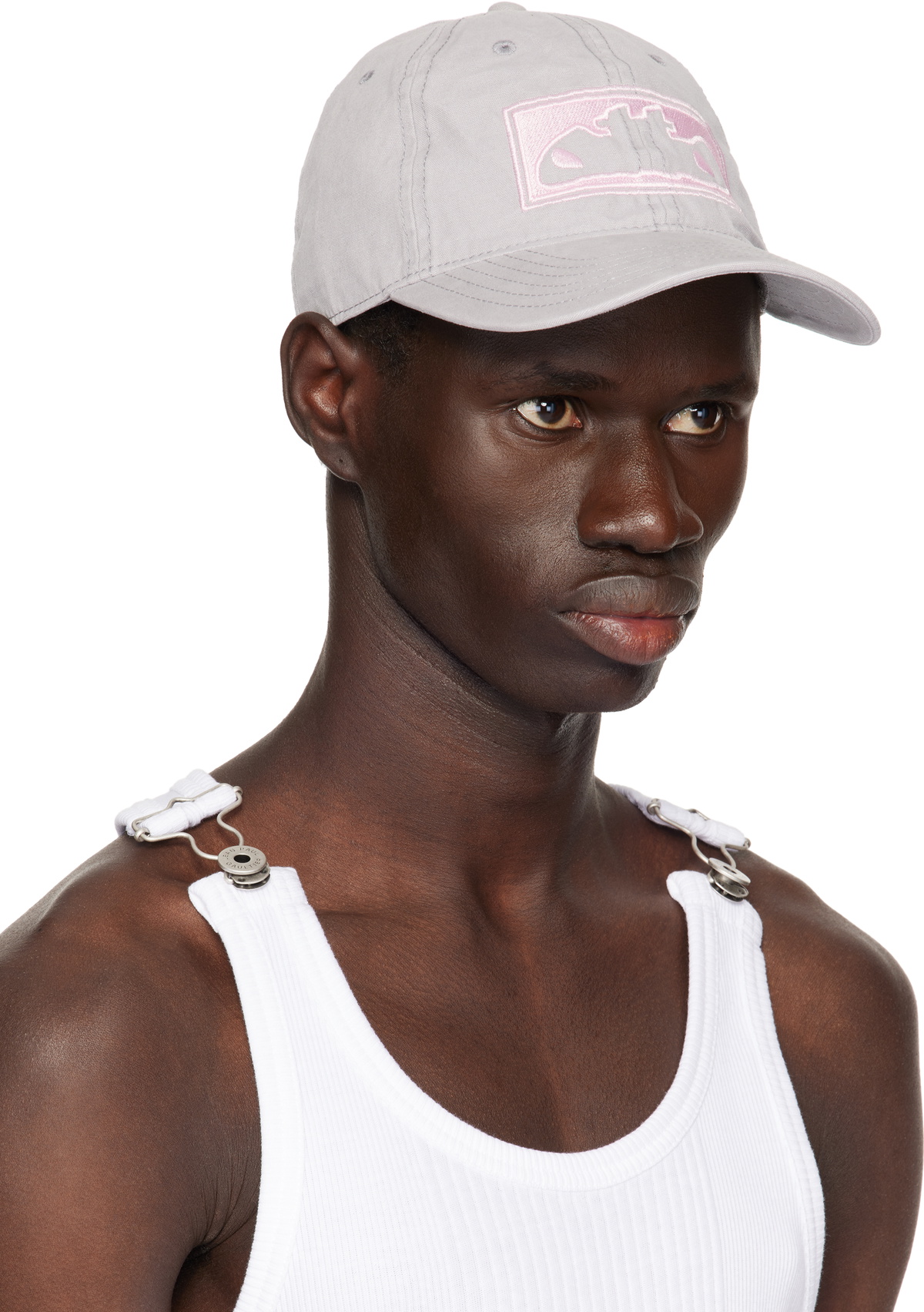 Ottolinger Gray & Pink 'Otto' Cap