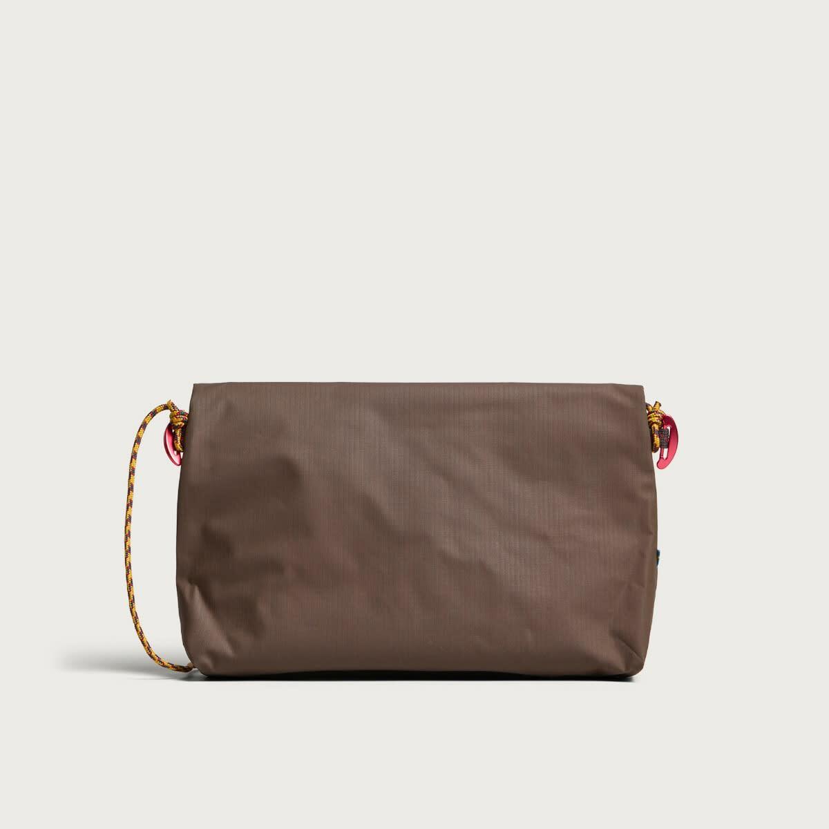 Klättermusen Men's Hrid WP Accessory Bag 3L in Slate Brown