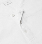 Onia - Slub Linen-Blend Henley T-Shirt - Men - Off-white