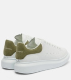 McQueen Oversized leather sneakers