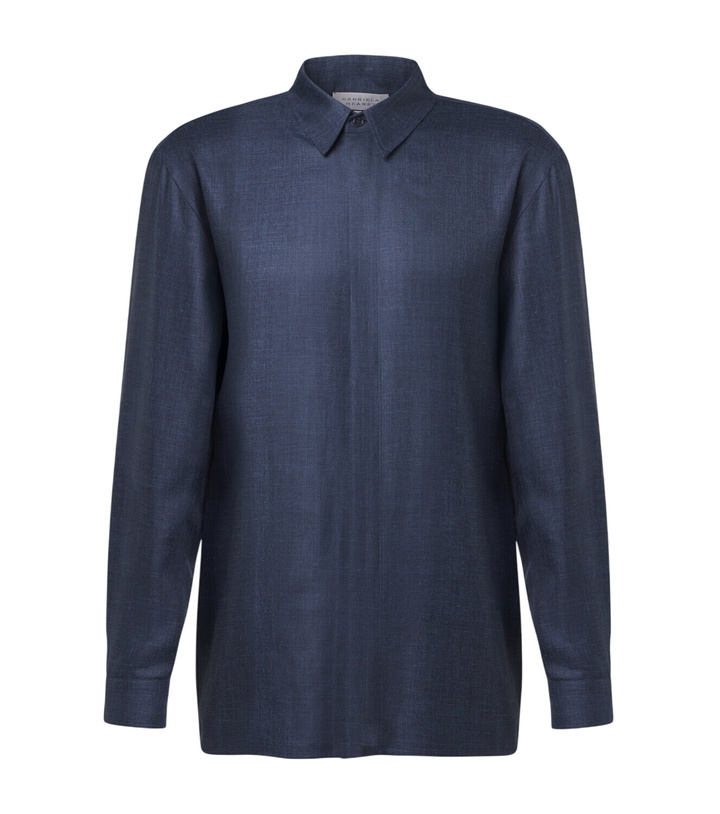Photo: Gabriela Hearst Nicolas wool, silk, and linen shirt