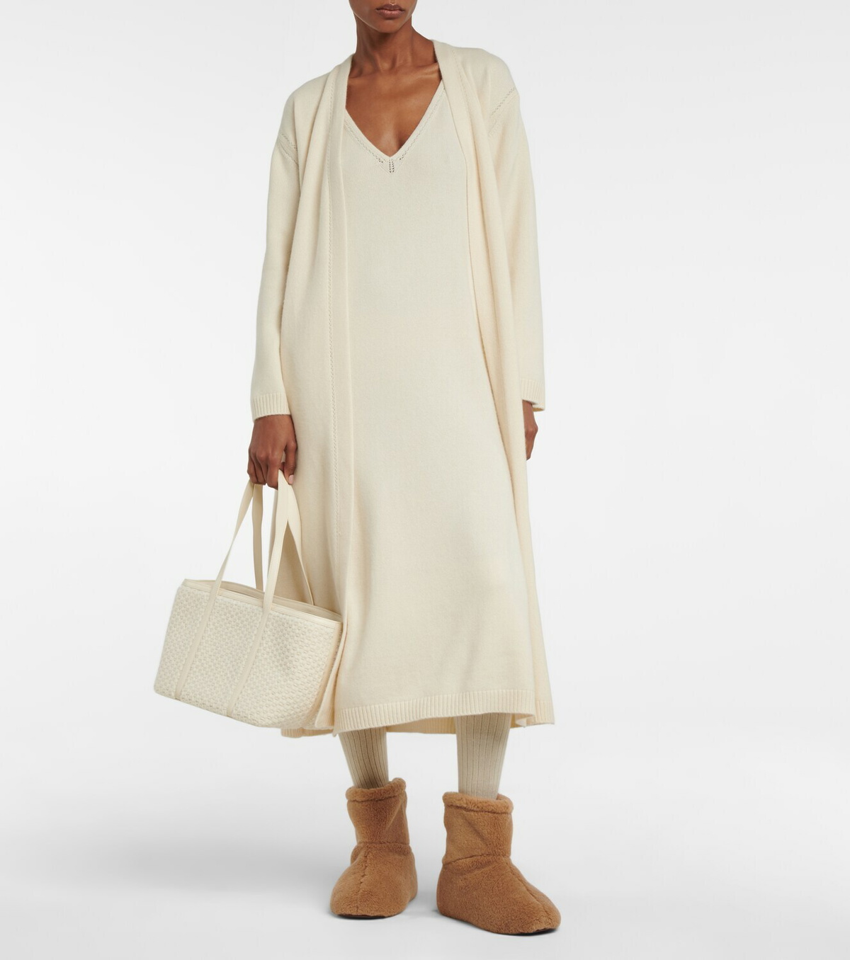 Loro Piana - Carry Everything Small cashmere tote bag