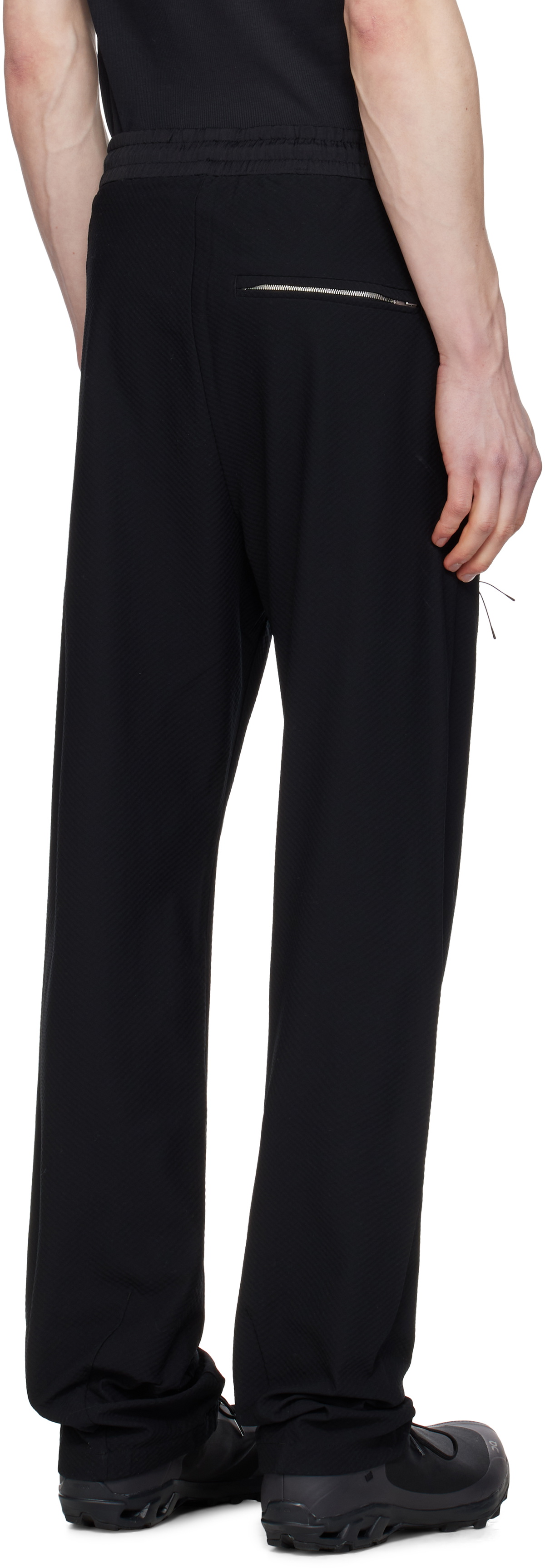 POST ARCHIVE FACTION (PAF) Black 8.0 Right Track Pants