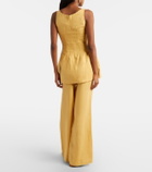 Faithfull Syna linen wide-leg pants