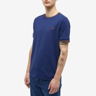 Fred Perry Authentic Men's Twin Tipped T-Shirt in French Navy