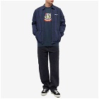 Pop Trading Company Men's Floral Crest Crew Sweat in Navy